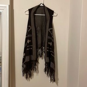 Coco + Carmen cute cardigan with fringe